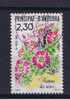 RB 727 - Andorra  France 1990 Fr 2.30 Fine Used Stamp - Nature Protection - Wild Roses - Gebruikt