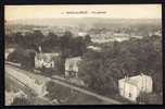 CPA  ANCIENNE- FRANCE- BOURG-LA-REINE (92)- VUE GENERALE- VILLAS EN GROS PLAN- VOIE FERRÉE DEVANT - Bourg La Reine