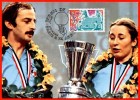 FRANCE  1977:_FDC  OBLITEREE  PARIS  -ANNECY 1° JOUR_ - Tennis De Table