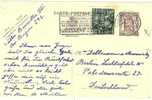 REF LPU9 - BELGIQUE EP CP VOYAGEE AVRIL 1950 - Postcards 1934-1951