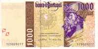 PORTUGAL  1 000 Escudos   Daté Du 07 Novembre 2000   Pick 188d    ***** BILLET  NEUF ***** - Portugal