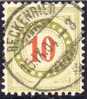 Heimat NW BECKENRIED 1904-09-15 Vollstempel Porto Zu#18GcIIN - Strafportzegels