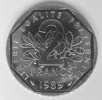 2 Francs  1989   Semeuse - 2 Francs