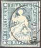 Schweiz 1862- Strubel 10 Rp. Grüner Seidenfaden Weissrandig Zu#23G SH23B4 Mi#14IIBym - Used Stamps