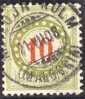 Heimat GR MALOJIA KULM 1908-07-21 Auf Porto Zu#25AK - Strafportzegels