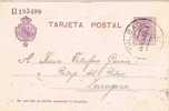 Entero Postal BILBAO 1923. Alfonso XIII Medallon - 1850-1931