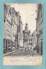 ROTHENBURG O. T.  -  Hafengasse Mit Röderbogen  - 1906  -  CARTE ANIMEE - - Rothenburg O. D. Tauber