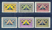 Portugal - 1962 Scouts (Complete Set) - Af. 888 To 893 - MLH - Unused Stamps