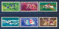 Portugal - 1972 Olympic Games (Complete Set) - Af. 1158 To 1163 - MLH - Neufs