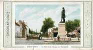 Delcampe - PITHIVIERS - Le Mail Sud - Statue De Duhamel (Chocalat Louit) - Format 70 X 130 Mm - Pithiviers