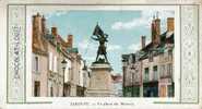 Delcampe - JARGEAU - La Place Du Martroi (Chocalat Louit) - Format 70 X 130 Mm - Jargeau