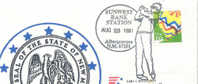 Cachet Golf - Golf Postmark - USA Sunwest Bank Station Golf 1991 - Golf