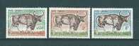 Cambodge: 144/ 146 **   Boeuf Sauvage - Vaches