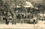 CPA 38 ALLEVARD LES BAINS CONCERT DANS LE PARC Animée Carte Rare - Allevard