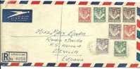 1951. North Rhodesia To Sevilla - Rhodesia Del Nord (...-1963)