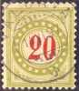 Heimat GR VALCAVA 1897-06-14 Vollstempel Porto Zu#19EIIK - Taxe