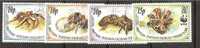 BritishIndianOceanTerritory1993: CRABS Scott132-5mnh** - Crostacei