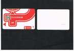 MALTA - TELEMALTA CORPORATION CHIP - LOGO RED LM 2  (CODE C3B + 6 FIGURES) - USED - RIF. 7818 BIS - Malte