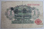 ALLEMAGNE BILLET 1 MARK 1914 - Croacia