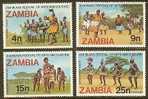 ZAMBIA 1977 MNH Stamp(s) African Culture 176-179  #6196 - Zambia (1965-...)