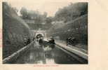 LIVERDUN Tunnel Du Canal Peniche Batellerie Halage - Houseboats