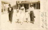 MAR DEL PLATA (Argentine) Carte Photo Groupe De Personnages Belle Animation - Argentinië