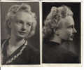 2 Aks -die Selbe Frau -Hamburg -1942? -la Même Femme - Hambourg - War 1939-45