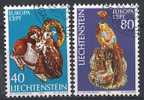 Liechtenstein Y/T 585 / 586 (0) - 1976