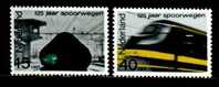 NEDERLAND 1964 Mint Never Hinged Stamp(s) Railways 818-819 #149 - Neufs