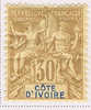 Cote D´Ivoire: 1893, Yv  9 , Maury 9 , * ,Neuf Avec ( Ou Trace De) Charniere - Nuevos