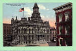 Muskingum  County Court House. Zanesville, Ohio. OH.  1900-10s - Zanesville