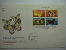 115 TURQUIE TURQUIYE PAPILLON MARIPOSA   ANTALYA 88 FDC SPD  COVER CARTA  1988 - 1934-39 Sandjak Alexandrette & Hatay