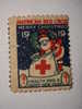 145 RED CROSS USA TUBERCULOSIS TUBERCULOSE REKLAMEMARKE  WERBEMARKE POSTERSTAMP ERINNOPHILIE  REKLAME OLD - Vignettes De Fantaisie