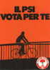 POLITICA PARTITO SOCIALISTA ITALIANO VOTA PSI 1980 #2 - Political Parties & Elections