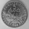 5 Francs 1968   Semeuse - 5 Francs