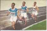 0107. Nurmi In De Tweede Positie Tijdens De 10 Km. Bij De Olympische Spelen 1928 Te Amsterdam. Blue Band Sportboek - Andere & Zonder Classificatie