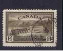 RB 730 - 1946 Canada 14c Peace - St Maurice River Power Station - Fine Used Stamp - Usati