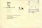 CC CON FRANQUICIA DEL AYUNTAMIENTO DE SALINAS ALICANTE 1986 - Franchigia Postale