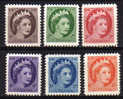 Canada 1954 - Serie Completa  - Nuova ** - Unused Stamps