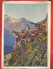 Ch428  Sorglos Sans Peur.Chèvres,Ziege,rhododendrons.Cachet Wetzikon 1931.Sadag Grand Format,bords Un Peu Us&eacu - Wetzikon