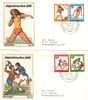 Germany / Berlin - Mi-Nr 517/520 FDC (y611)- - 1948-1970