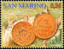 REPUBBLICA DI SAN MARINO - ANNO 2005 - LE MONETE DI SAN MARINO VALORI 4 - NUOVI MNH ** - Ungebraucht