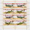 2011 RUSSIA Weapon Of The Victory. Planes SHEETLET - Blokken & Velletjes