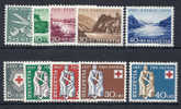 PP056- Pro Patria 1956-1957 ** - Unused Stamps