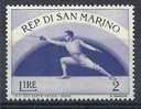 1954-55 SAN MARINO SCHERMA 2 £ MNH **  - RR8583 - Neufs