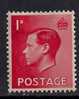 GB 1936 KEV111  1d RED STAMP MM SG 458 (501) - Ungebraucht