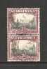 SOUTH AFRICA UNION 1926 Used Pair Definitives 2d "london" SACC-33  #12169 - Usati