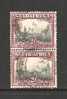 SOUTH AFRICA UNION 1926 Used Pair Definitives 2d "london" SACC-33  #12169 - Oblitérés