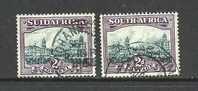 SOUTH AFRICA UNION 1930 Used Single Definitives 2d English + Afrikaans Grey Lilac SACC-44  #12178 - Gebruikt