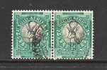 SOUTH AFRICA UNION 1947 Used Pair Definitives 1/2d Hyph. Screened  SACC-113  #12184 - Gebruikt